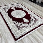 سجاد سيلك هاندا تركي P964C احمر مقاس 250*350