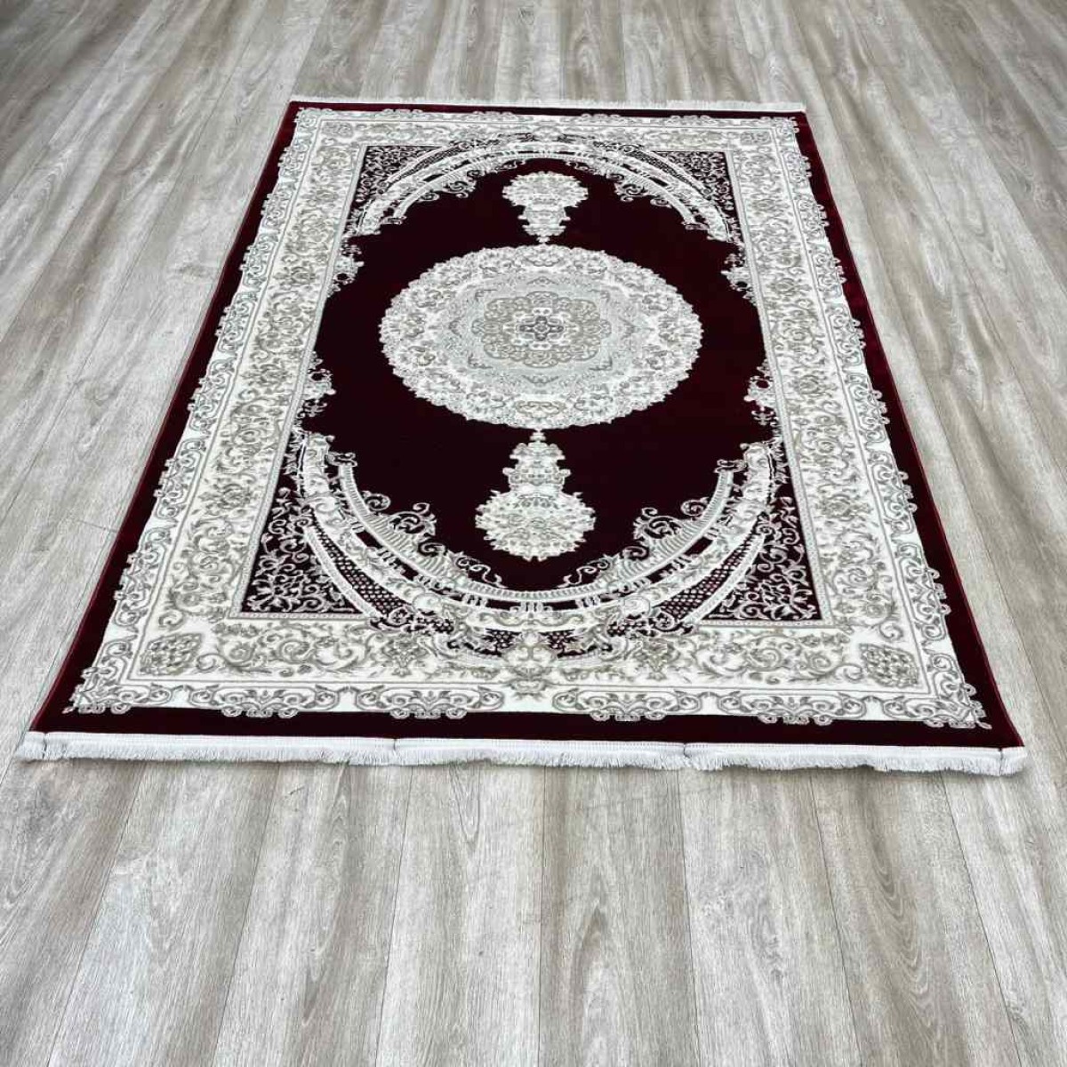 سجاد سيلك هاندا تركي P964C احمر مقاس 250*350