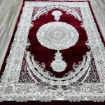 سجاد سيلك هاندا تركي P964C احمر مقاس 250*350