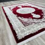 سجاد سيلك هاندا تركي P964C احمر مقاس 250*350