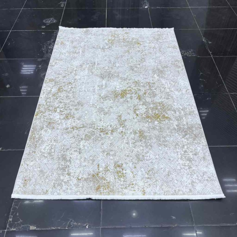 سجاد تركي فيرونا 10273A ذهبي مقاس 100*200