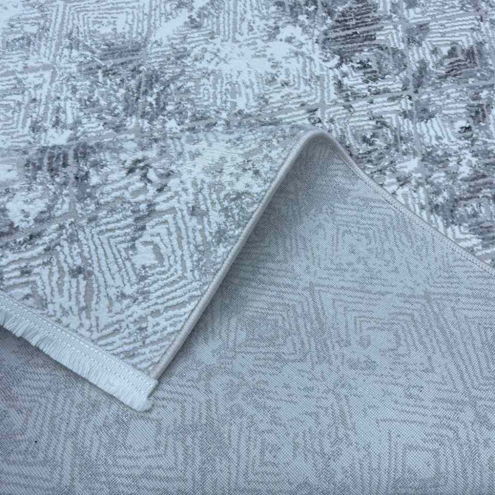 سجاد تركي فيرونا 10273A رصاصي مقاس 300*400