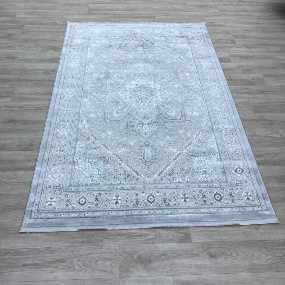 سجاد تركي فيرونا 05827K رصاصي مقاس 100*200