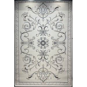 Turkish Deluxe Rug 9688E Anthracite Cream Size 150*220
