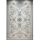 Turkish Deluxe Rug 9688E Anthracite Cream Size 150*220