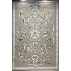Turkish Deluxe Rug 9688E beige Cream Size 400*500