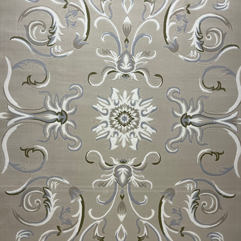 Turkish Deluxe Rug 9770A beige Cream Size 200*200