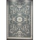 Turkish Deluxe Rug 9688E blue Cream Size 200*200