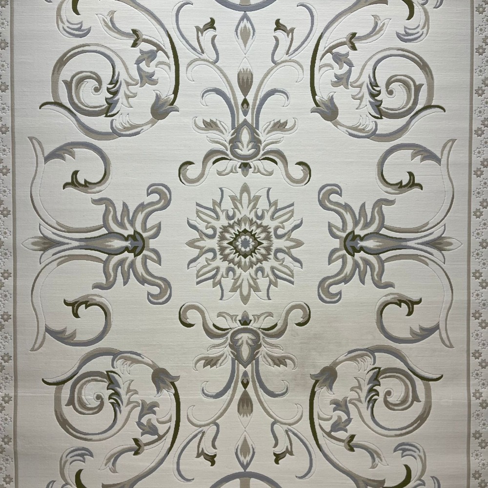 Turkish Deluxe Rug 9770A Cream Size 200*200