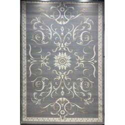 Turkish Deluxe Rug 9770A silver Cream Size 200*300
