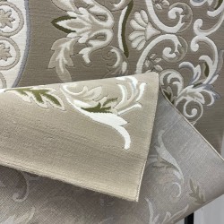 Turkish Deluxe Rug 9688E brown Cream Size 400*500 Turkish Deluxe Rug 9688E brown Cream Size 400*500