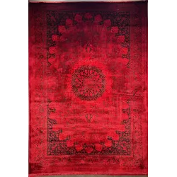 سجاد تركي بخارى قندهار افغاني P1619 احمر غامق مقاس 400*600