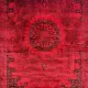 سجاد تركي بخارى قندهار افغاني P1619 احمر غامق مقاس 400*600