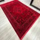 سجاد تركي بخارى قندهار افغاني P1448 احمر غامق مقاس 100*400