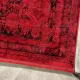 سجاد تركي بخارى قندهار افغاني P1450 احمر غامق مقاس 50*80