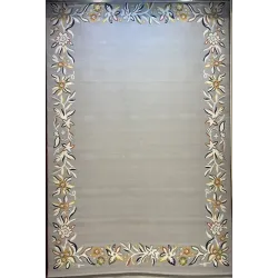 سجاد تركي المصممين نوفا 9940A كريم سيلفر مقاس 150*220