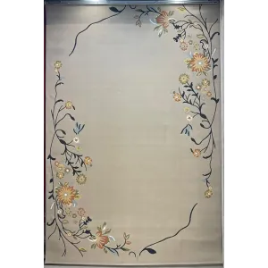 سجاد تركي المصممين نوفا 9943A بني كريم مقاس 100*200