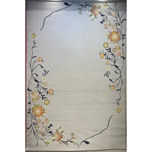 سجاد تركي المصممين نوفا 9943A كريم سيلفر مقاس 100*200