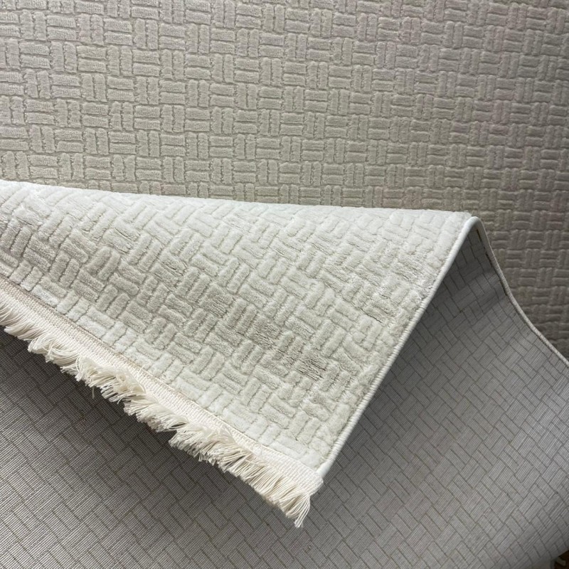 سجاد تركي شفاء 51317A اللون كريم مقاس 50*80