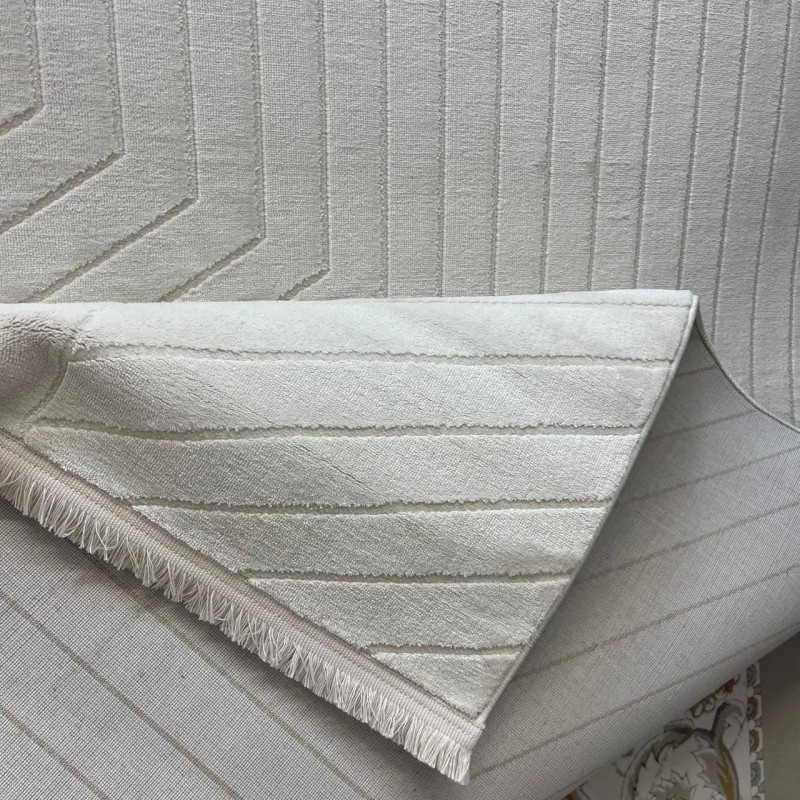 سجاد تركي 39800A شفاء اللون كريم مقاس 50*80