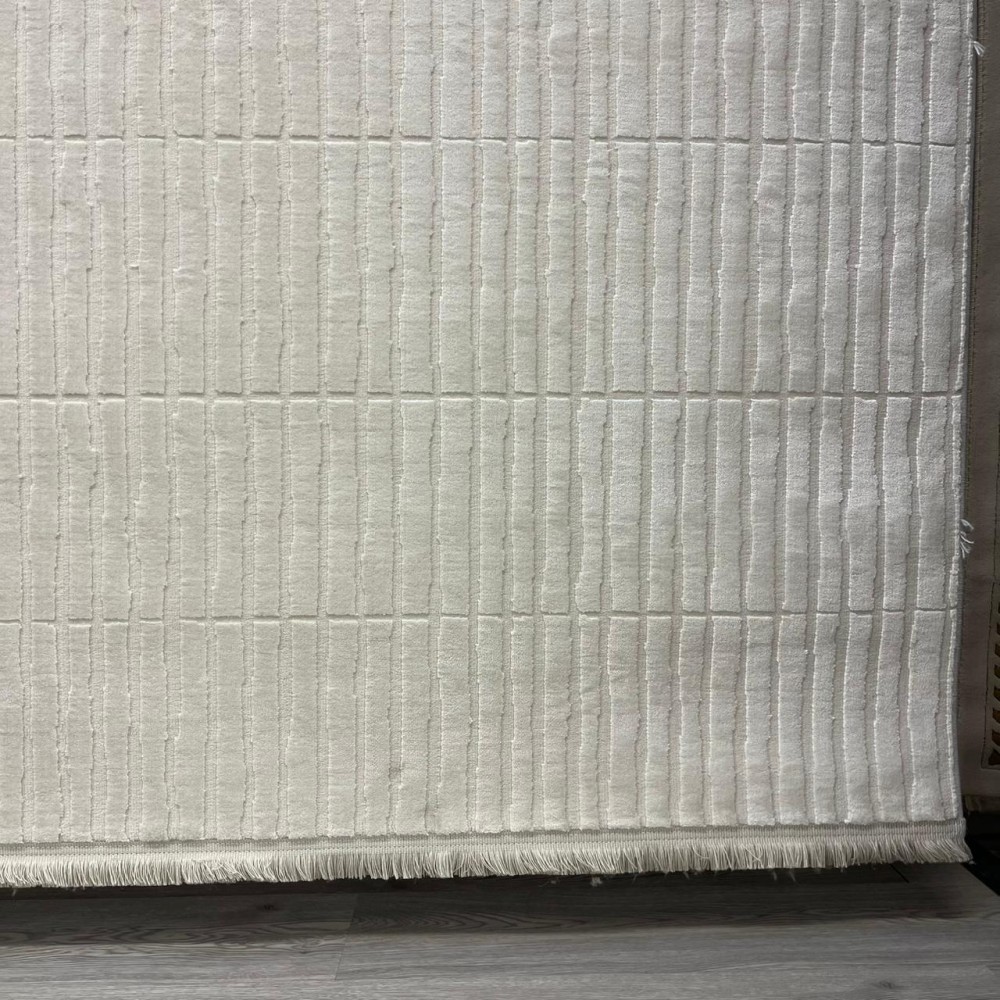 سجاد تركي 39803A شفاء اللون كريم مقاس 100*300