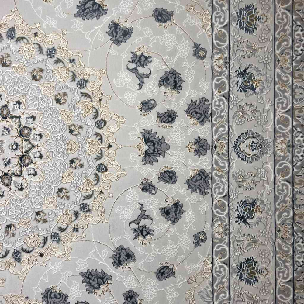 سجاد تركي ايراني لوكس 7604H لون سماوي مقاس 300*500