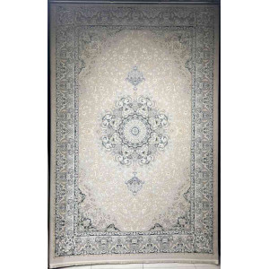 سجاد تركي ايراني لوكس 9024H لون سماوي مقاس 50*80