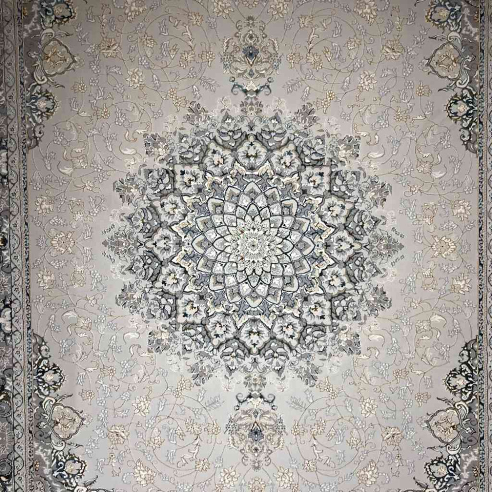 سجاد تركي ايراني لوكس 9054H لون سماوي مقاس 300*500