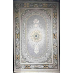 سجاد تركي ايراني لوكس 6758h لون ذهبي مقاس 50*80