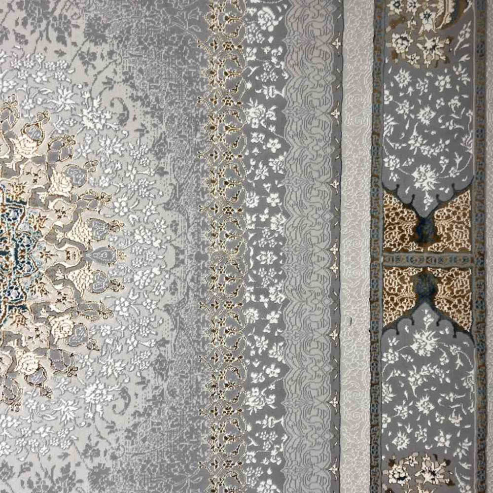 سجاد تركي ايراني لوكس 6758h لون ذهبي مقاس 50*80