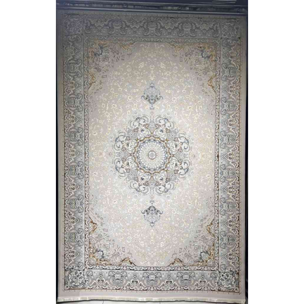 سجاد تركي ايراني لوكس 9024H لون ذهبي مقاس 300*500