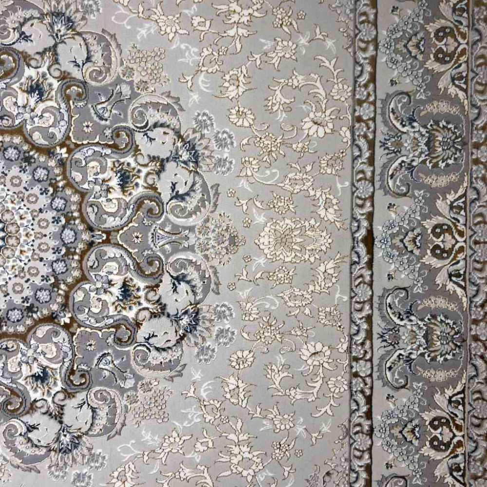 سجاد تركي ايراني لوكس 9024H لون ذهبي مقاس 300*500