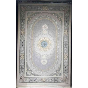 سجاد تركي ايراني لوكس 6758H لون سماوي مقاس 300*500