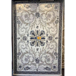 سجاد تركي الفاخر نقش فرنسي 34202A لون كريم مقاس 80*150 سجاد تركي الفاخر نقش فرنسي 34202A لون كريم مقاس 80*150