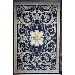 سجاد تركي الفاخر نقش فرنسي 34202A لون كحلي مقاس 80*150 سجاد تركي الفاخر نقش فرنسي 34202A لون كحلي مقاس 80*150