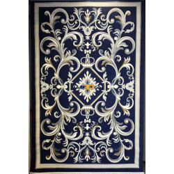 سجاد تركي الفاخر نقش فرنسي 40642A لون كحلي مقاس 300*400 سجاد تركي الفاخر نقش فرنسي 40642A لون كحلي مقاس 300*400