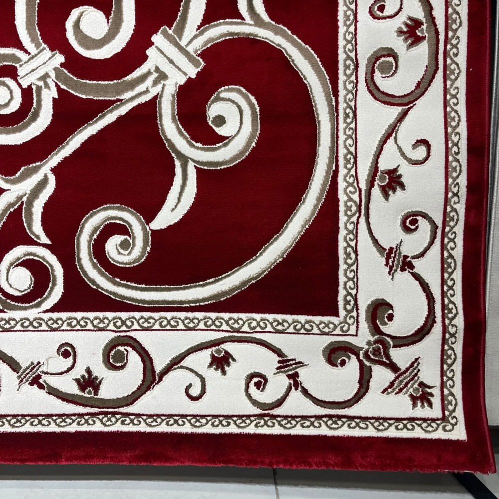 سجاد تركي عنتاب 8487A احمر مقاس 50*80 سجاد تركي عنتاب 8487A احمر مقاس 50*80