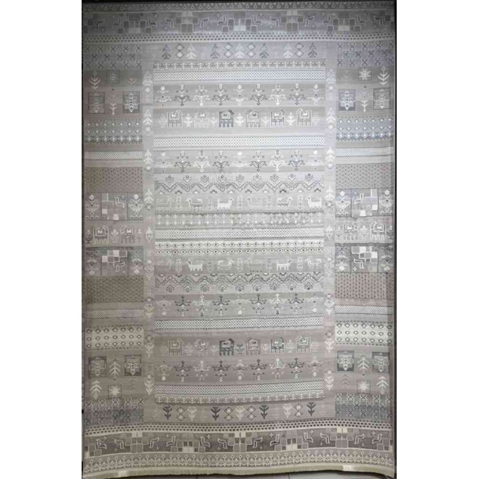 سجاد تركي ارموني 8358A رصاصي فاتح مقاس 80*150