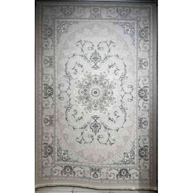 سجاد تركي ارموني 8614K رصاصي فاتح مقاس 80*150