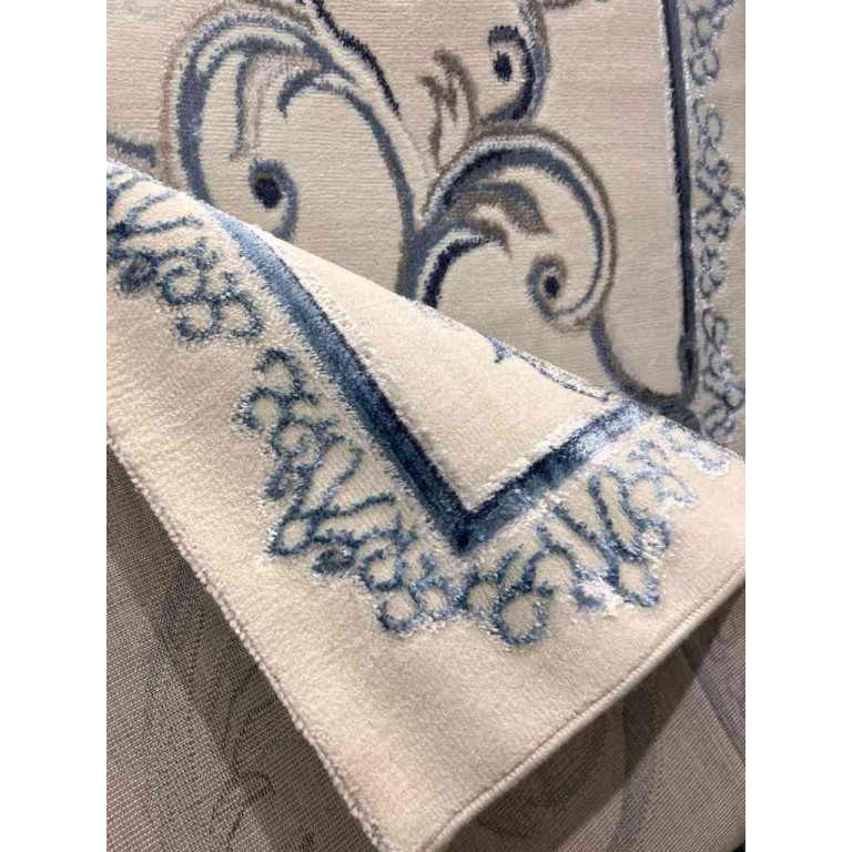 سجاد بانكو تركي 0002A لون سماوي مقاس 150*220