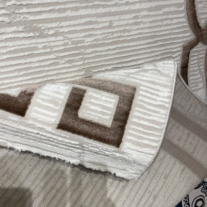 سجاد تركي اطار برواز 9224A بني مقاس 250*350