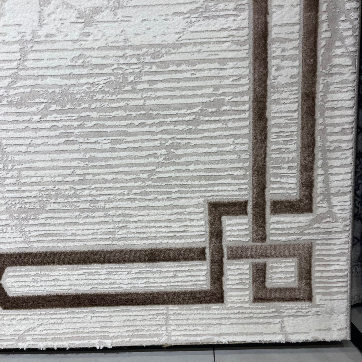 سجاد تركي اطار برواز 9224A بني مقاس 250*350