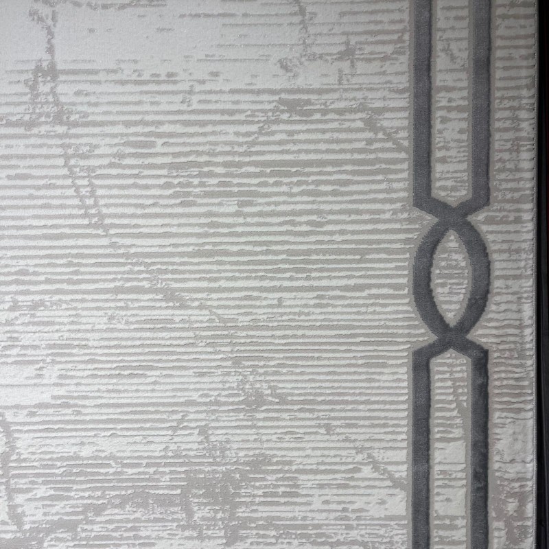 سجاد تركي اطار برواز 9224A رصاصي مقاس 150*220