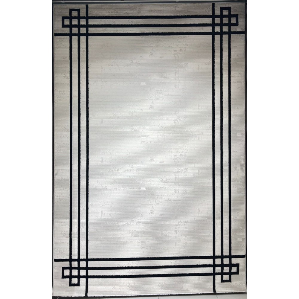 Turkish rug barwaz frame 9134A black size 300*400 Turkish rug barwaz frame 9134A black size 300*400