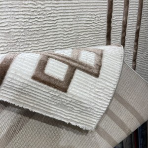 Turkish rug barwaz frame 9134A brown size 100*300 Turkish rug barwaz frame 9134A brown size 100*300