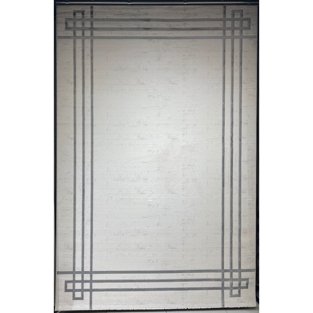 Turkish rug barwaz frame 9134A gray size 300*400 Turkish rug barwaz frame 9134A gray size 300*400