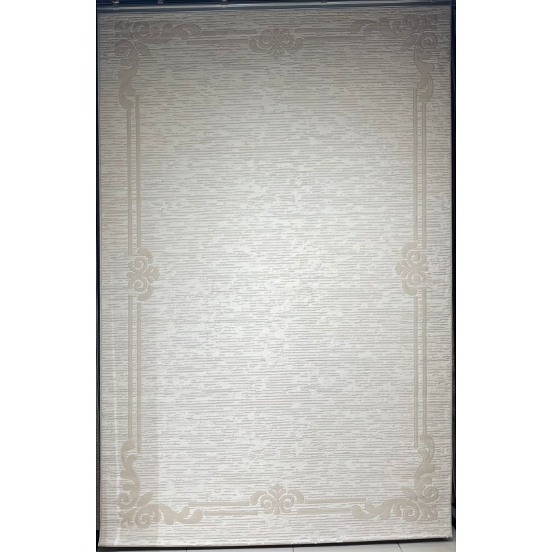 سجاد تركي اطار برواز 9185A بيج مقاس 300*400