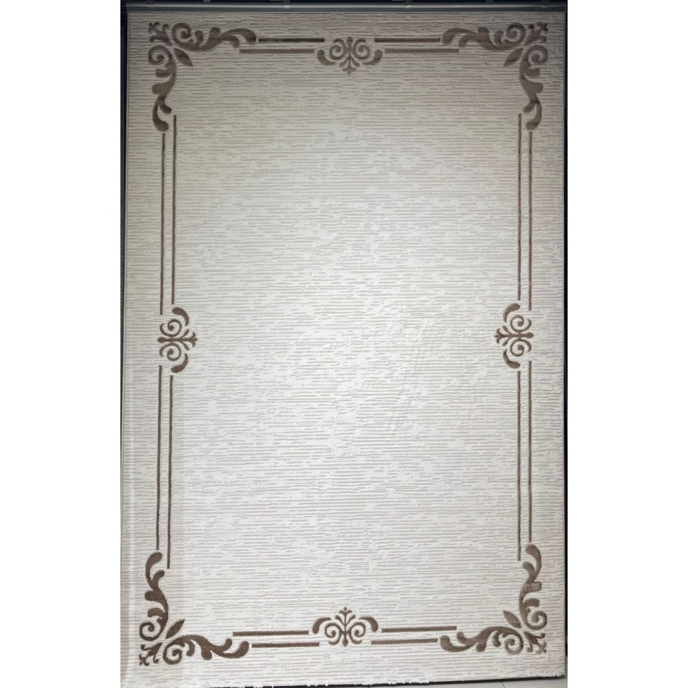 Turkish rug barwaz frame 9185A brown size 300*400 Turkish rug barwaz frame 9185A brown size 300*400