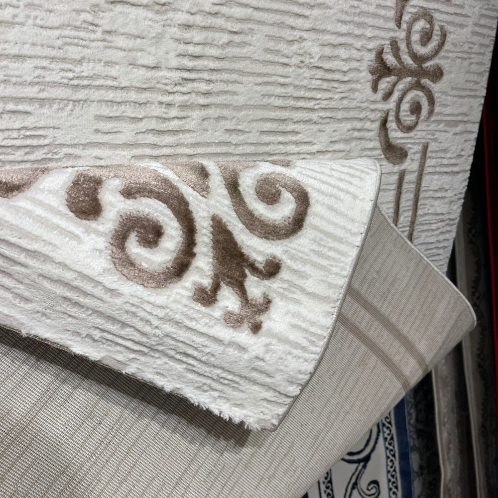 Turkish rug barwaz frame 9185A brown size 300*400 Turkish rug barwaz frame 9185A brown size 300*400