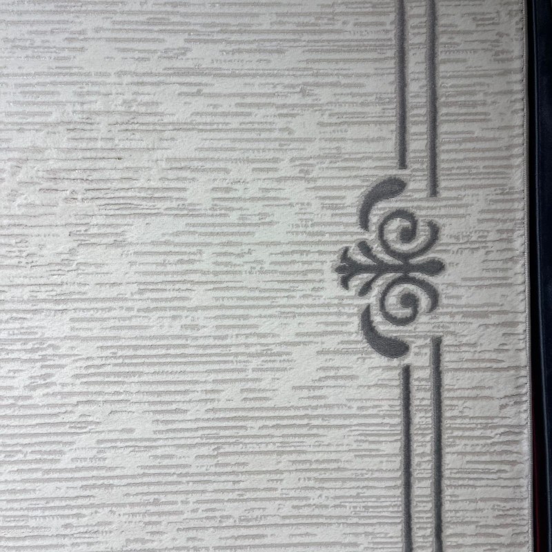 سجاد تركي اطار برواز 9185A رصاصي مقاس 100*300